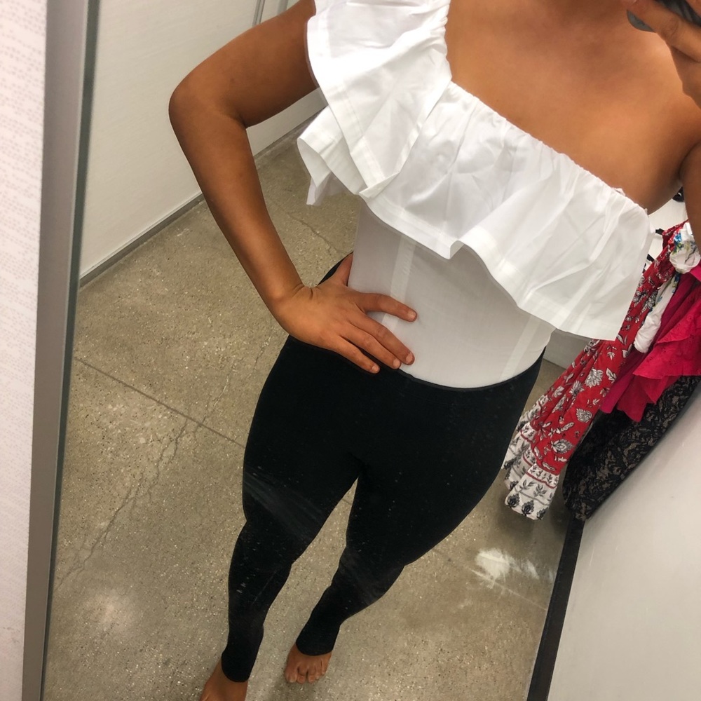 Kendall and Kylie ruffled bodysuit
